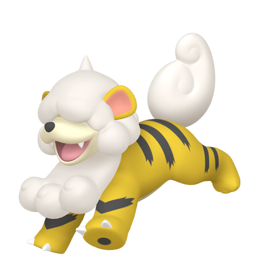 Shiny Hisuian Growlithe sprite