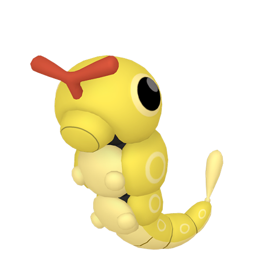Shiny Caterpie render