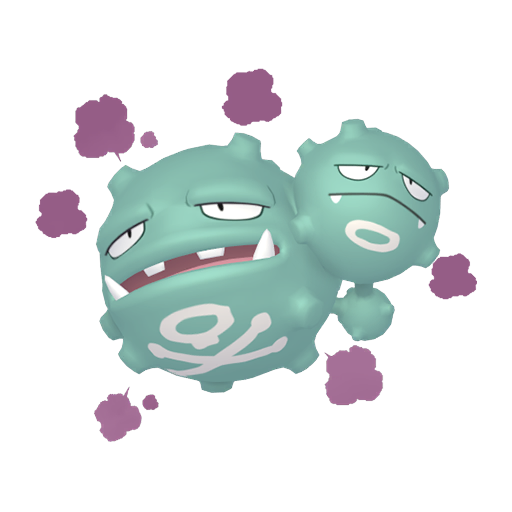 Shiny Weezing render