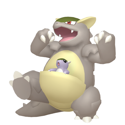 Shiny Kangaskhan render