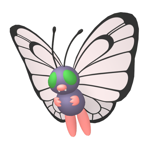 Shiny Butterfree render