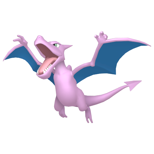 Shiny Aerodactyl render