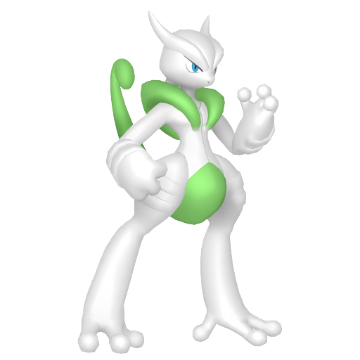 Shiny Mega Mewtwo X render