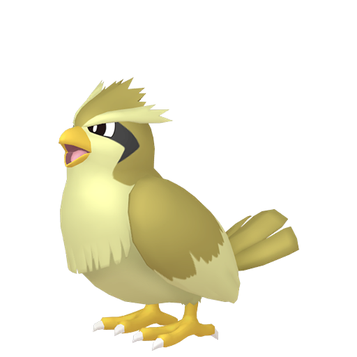 Shiny Pidgey render