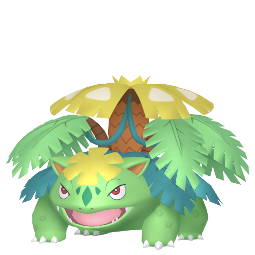 Shiny Mega Venusaur render