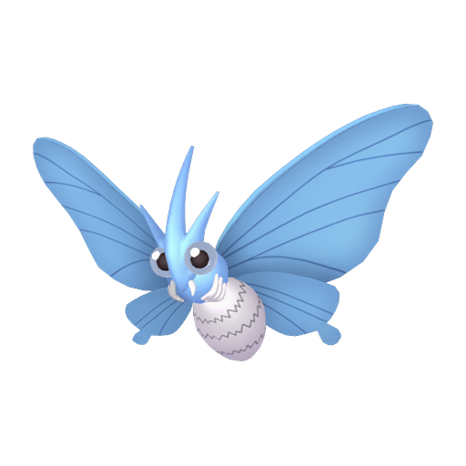 Shiny Venomoth render