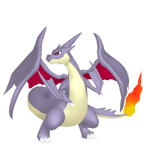 Shiny Mega Charizard Y render