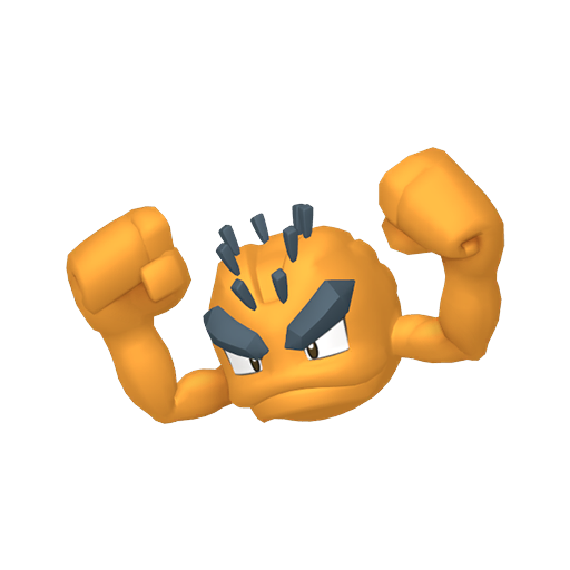 Shiny Alolan Geodude render