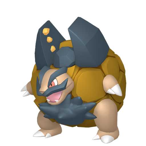 Shiny Alolan Golem render