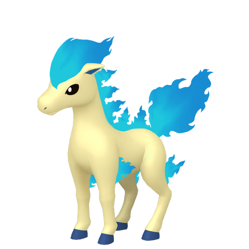 Shiny Ponyta render