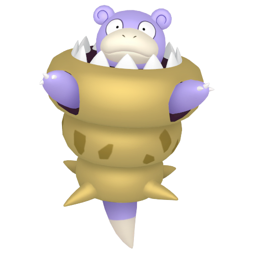 Shiny Mega Slowbro render