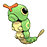 Caterpie in Omega Ruby & Alpha Sapphire