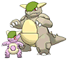 Shiny Mega Kangaskhan in Omega Ruby & Alpha Sapphire