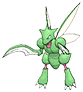 Shiny Scyther in Omega Ruby & Alpha Sapphire