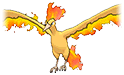 Moltres in Omega Ruby & Alpha Sapphire