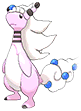 Shiny Mega Ampharos in Omega Ruby & Alpha Sapphire