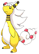 Mega Ampharos in Omega Ruby & Alpha Sapphire