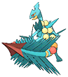 Shiny Mega Sceptile in Omega Ruby & Alpha Sapphire