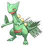 Sceptile in Omega Ruby & Alpha Sapphire