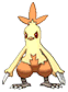 Shiny Combusken in Omega Ruby & Alpha Sapphire
