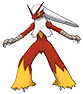 Shiny Blaziken in Omega Ruby & Alpha Sapphire