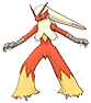 Blaziken in Omega Ruby & Alpha Sapphire