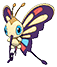 Shiny Beautifly in Omega Ruby & Alpha Sapphire