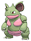 Shiny Nidoqueen in Omega Ruby & Alpha Sapphire