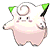 Shiny Clefairy in Omega Ruby & Alpha Sapphire
