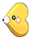 Shiny Luvdisc in Omega Ruby & Alpha Sapphire