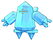 Shiny Regice in Omega Ruby & Alpha Sapphire