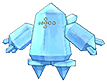 Regice in Omega Ruby & Alpha Sapphire