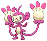 Shiny Ambipom in Omega Ruby & Alpha Sapphire
