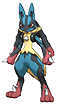 Mega Lucario in Omega Ruby & Alpha Sapphire