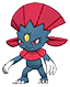 Weavile in Omega Ruby & Alpha Sapphire
