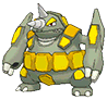 Shiny Rhyperior in Omega Ruby & Alpha Sapphire