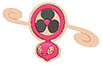 Shiny Rotom Fan in Omega Ruby & Alpha Sapphire