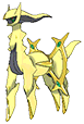 Shiny Arceus in Omega Ruby & Alpha Sapphire