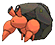 Shiny Dwebble in Omega Ruby & Alpha Sapphire