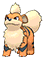 Growlithe in Omega Ruby & Alpha Sapphire