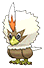 Shiny Rufflet in Omega Ruby & Alpha Sapphire
