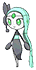 Shiny Meloetta Aria in Omega Ruby & Alpha Sapphire