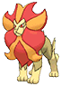 Shiny Pyroar Male in Omega Ruby & Alpha Sapphire