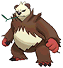 Shiny Pangoro in Omega Ruby & Alpha Sapphire