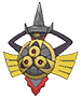 Shiny Aegislash Shield in Omega Ruby & Alpha Sapphire