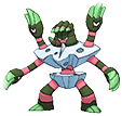 Shiny Barbaracle in Omega Ruby & Alpha Sapphire