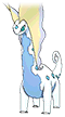 Shiny Aurorus in Omega Ruby & Alpha Sapphire