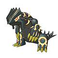 Shiny Groudon Primal sprite
