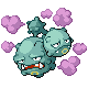 Shiny Weezing sprite