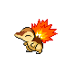 Shiny Cyndaquil sprite